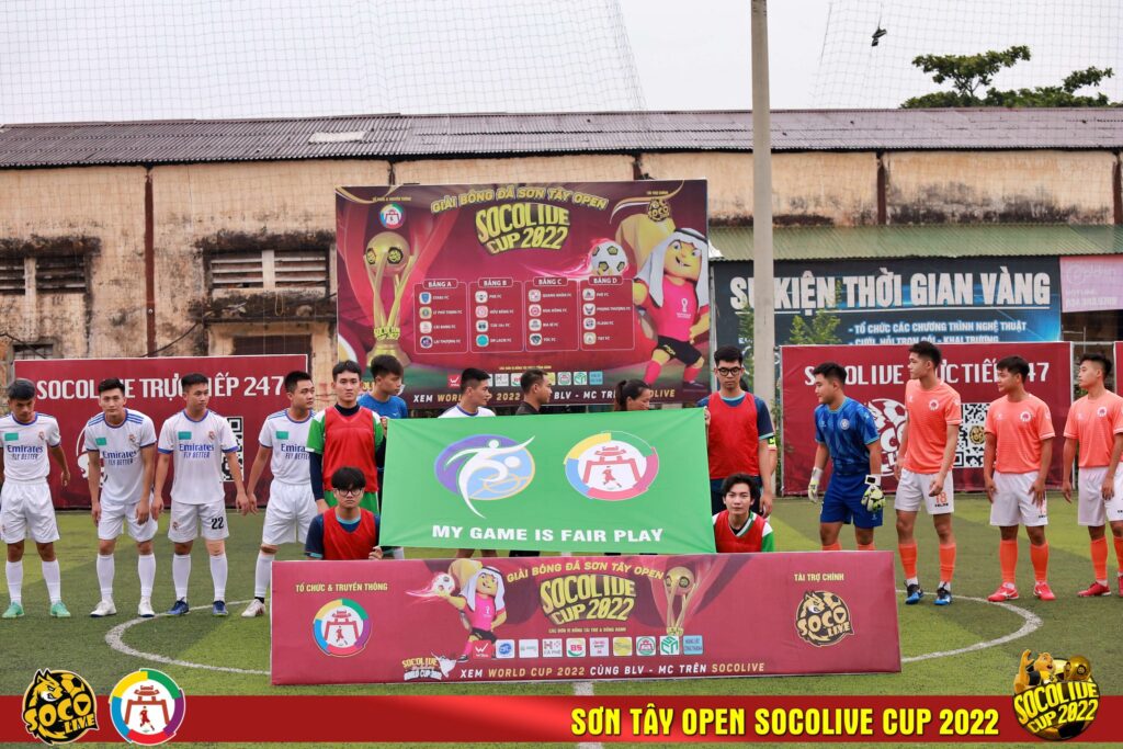 Dr Lacir FC -Vs- Hữu Bằng FC lượt thi đấu thứ 2 tại bóng đá Sơn Tây Open Socolive Cup