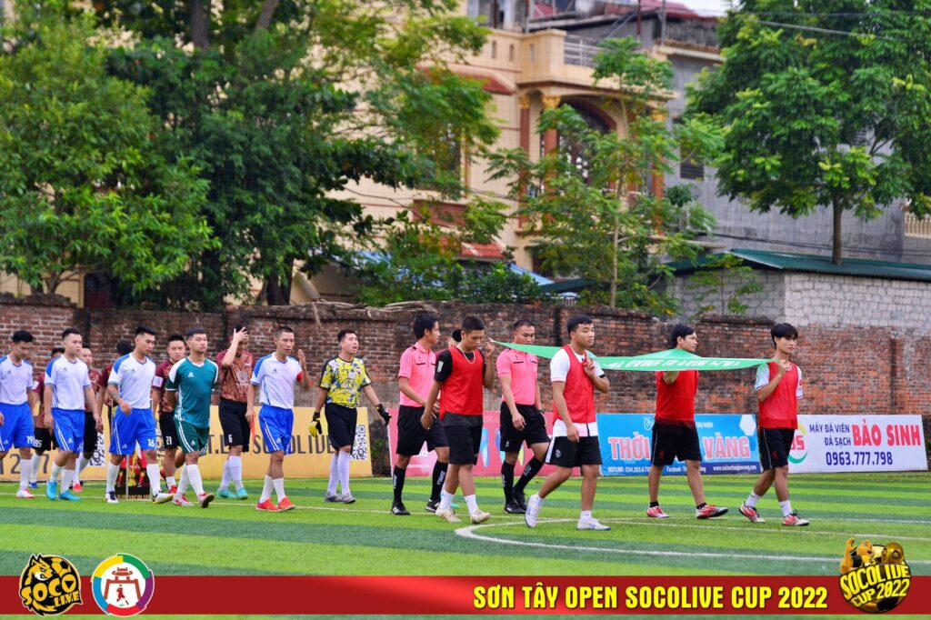 Vô địch SPL 3 giao đấu vô địch SPL 4 tại giải bóng đá Sơn Tây Open Socolive Cup 2022