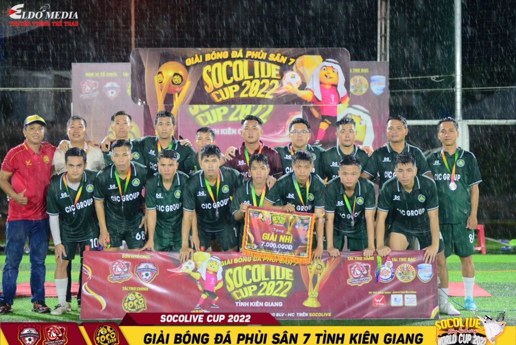 CIC Group FC - Á Quân Giải Bóng đá phủi Tỉnh Kiên Giang Socolive Cup 2022