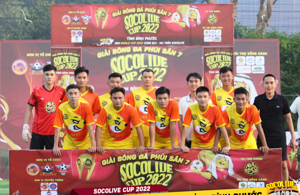 Đội hình CĐ Bảo Long FC tại Giải bóng đá phủi Bình Phước Socolive Cup 2022