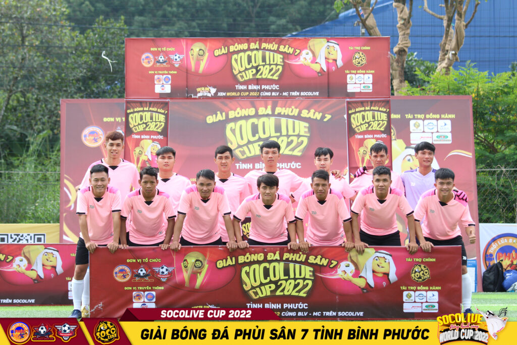 Đội hình Linh My Spa FC tại Giải bóng đá phủi Bình Phước Socolive Cup 2022