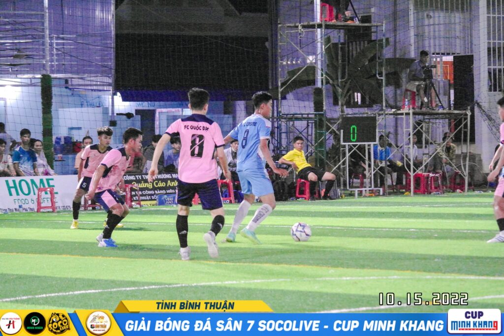 Casino FC chiến thắng 3-0 trước Quốc Đạt FC tại Giải Bóng Đá Bình Thuận Socolive Cup Minh Khang