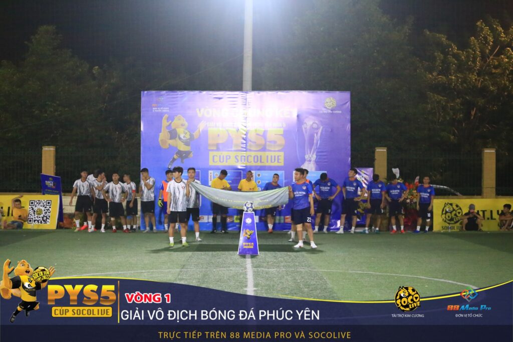 Đồng Sơn FC và Bảo Bình FC tại Vòng 1 Bảng C Giải Bóng Đá Phúc Yên Socolive Cup PYS5