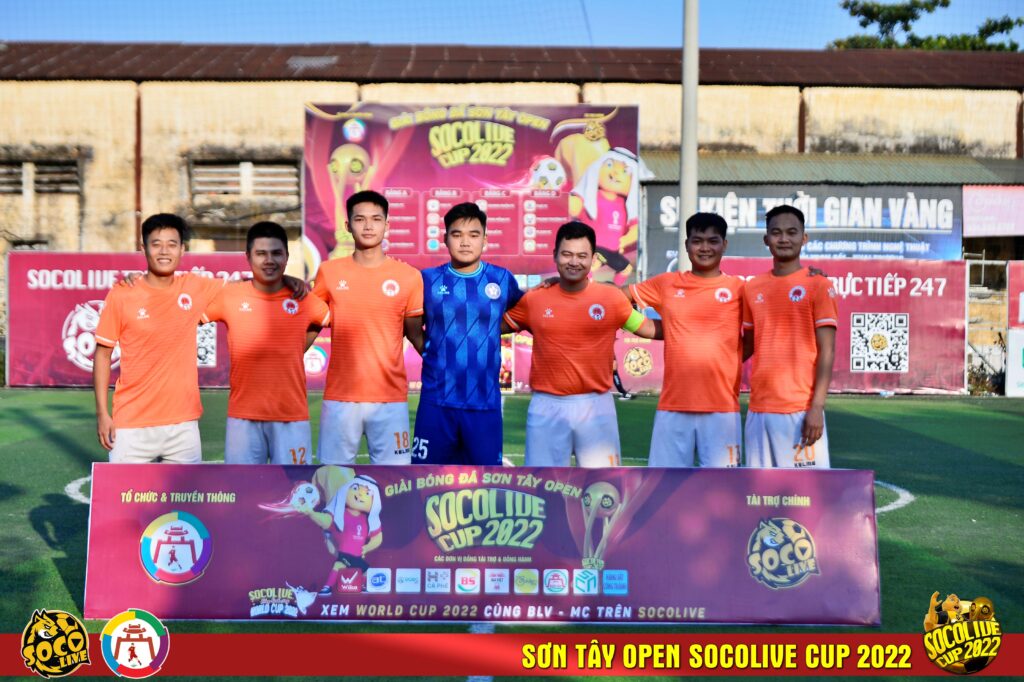 Hình ảnh Hữu Bằng FC tại Bán Kết 1 Giải bóng đá Sơn Tây Open Socolive Cup 2022