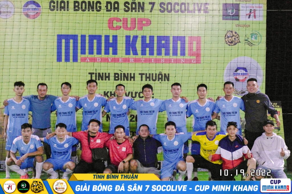 Đội hình thi đấu Casino FC tại Giải Bóng Đá Bình Thuận Socolive Cup Minh Khang 2022