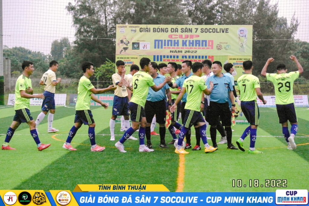 Trận đấu tranh Huy Chương Đồng giữa Nam Hoàng Phát FC và Yurii Hotel FC