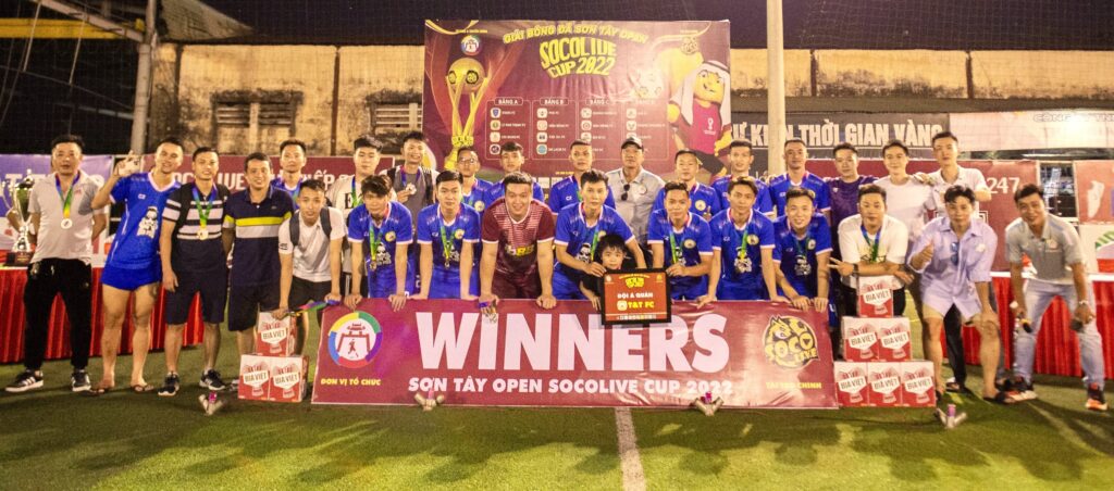 Á Quân Giải Bóng Đá Sơn Tây Open Socolive Cup 2022 - T&T FC
