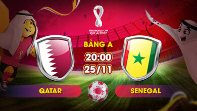 Link Xem Trực Tiếp Qatar vs Senegal 20h00 ngày 25/11