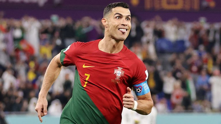 Ronaldo đang thể hiện khá tốt khi thi đấu tại World Cup 2022