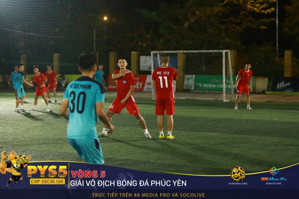 Sư Phạm FC 3-2 FC 172 - Vòng Bảng Giải Bóng Đá Phúc Yên Socolive Cup PYS5 2022