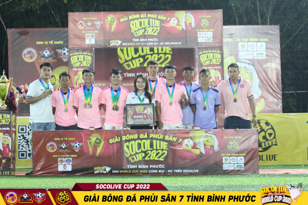 Hạng 3 Giải Phủi Bình Phước Socolive Cup 2022 - Linh My Spa FC