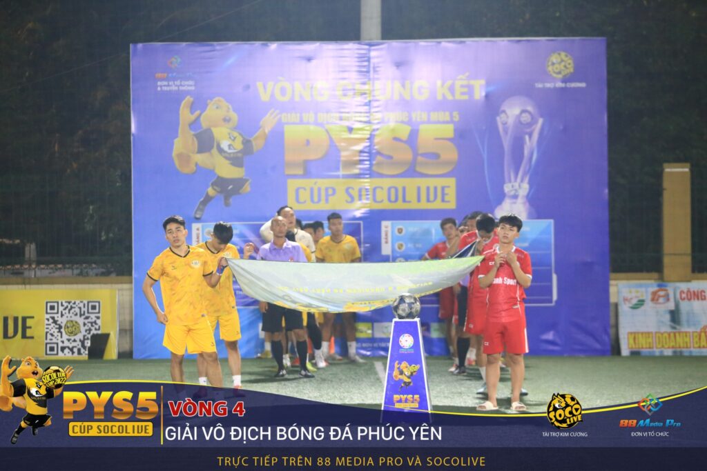 Vòng 4: FC Team Bé 1-1 FC 9X Tam Quan Giải Phúc Yên Socolive Cup PYS5 2022