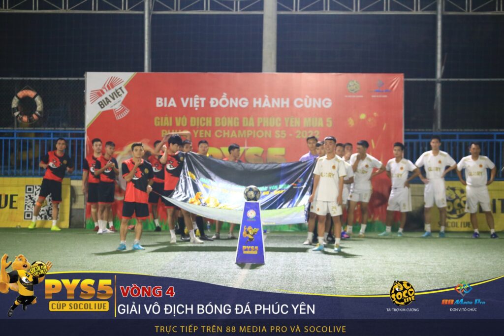 Vòng 4:  FC Thịnh Kỷ 1-1 FC Glory Giải Phúc Yên Socolive Cup PYS5 2022