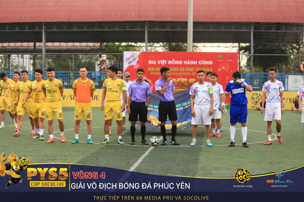 Vòng 4: FC Ngọc Hà 7-3 FC 92 Bình Xuyên Giải Phúc Yên Socolive Cup PYS5 2022