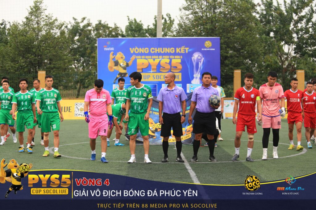 Vòng 4: FC Gia Vinh 5-1 FC Sông Hồng Giải Phúc Yên Socolive Cup PYS5 2022
