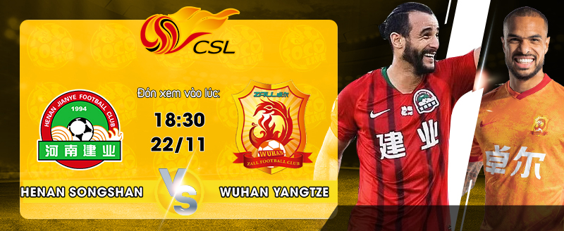 Link Xem Trực Tiếp Henan Songshan Longmen vs Wuhan Yangtze River FC 18h30 ngày 22/11 - socolive 