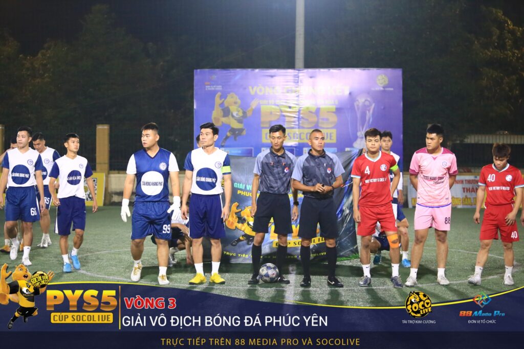 Xuân Hoà FC 1-3 Sông Hồng FC tại Vòng 3 Giải vô địch Phúc Yên Socolive Cup 2022 PYS5