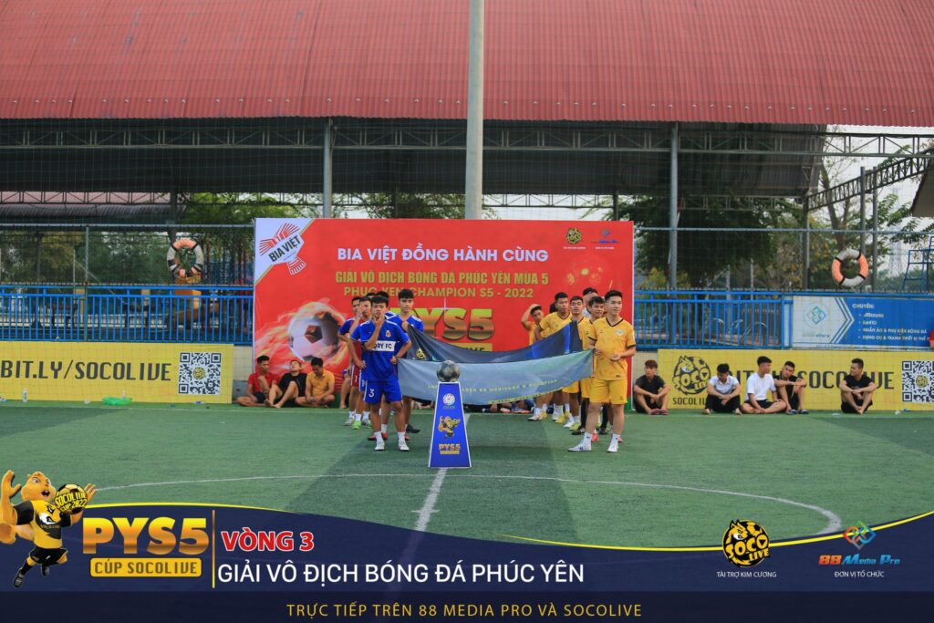Team Bé FC 2-0 Glory FC tại Vòng 3 Giải vô địch Phúc Yên Socolive Cup 2022 PYS5