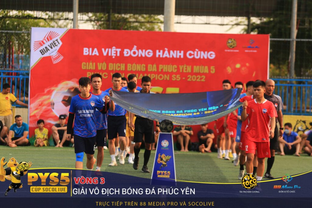 Đồng Sơn FC 0-1 172 FC Sư Phạm FC tại Vòng 3 Giải vô địch Phúc Yên Socolive Cup 2022 PYS5