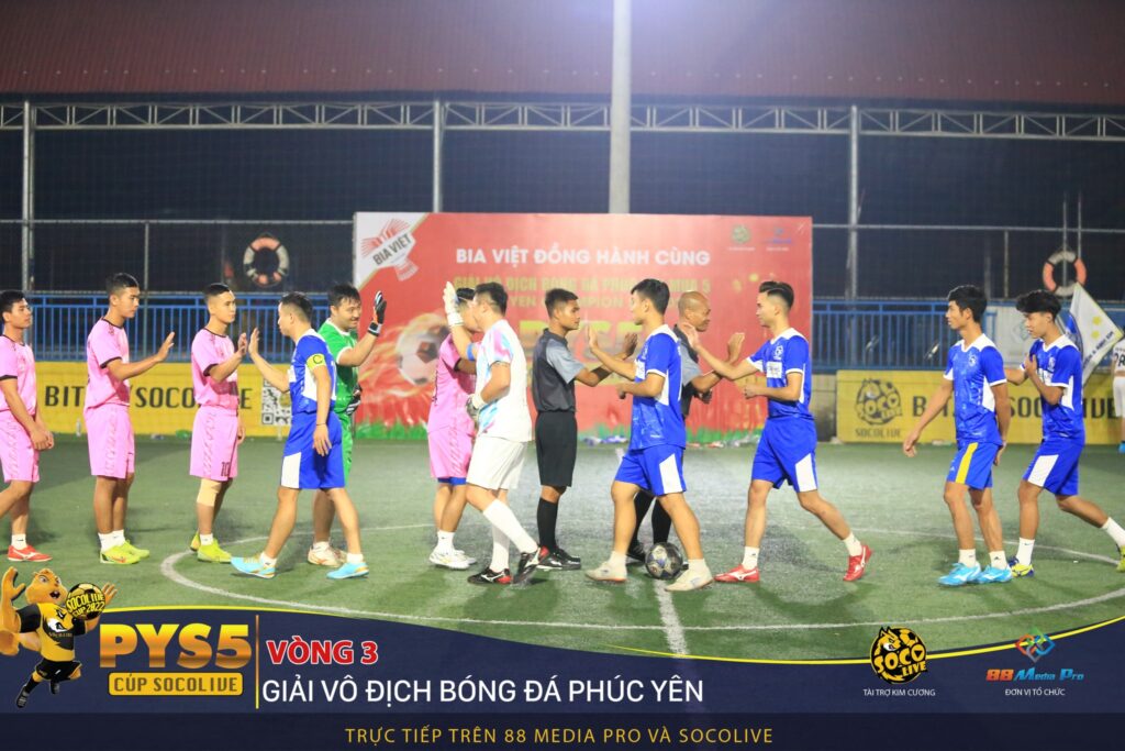 Gia Vinh FC 8-1 92 Bình Xuyên FC tại Vòng 3 Giải vô địch Phúc Yên Socolive Cup 2022 PYS5