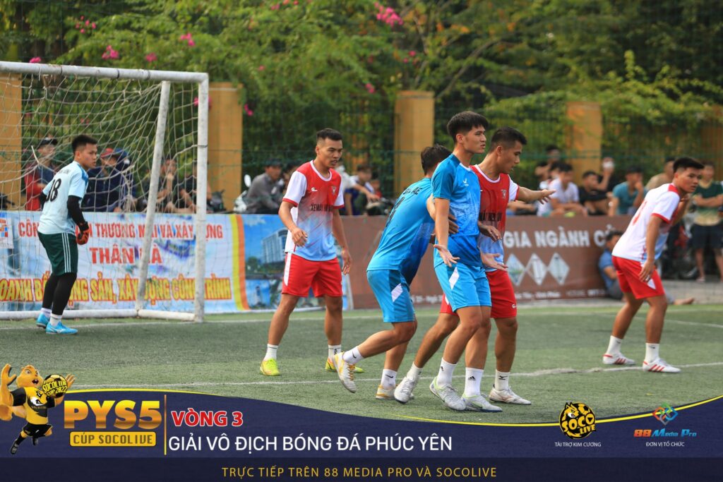 90 FC 2-2 T&T Hùng Vương FC tại Vòng 3 Giải vô địch Phúc Yên Socolive Cup 2022 PYS5