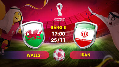 Link Xem Trực Tiếp Wales vs Iran 17h00 ngày 25/11