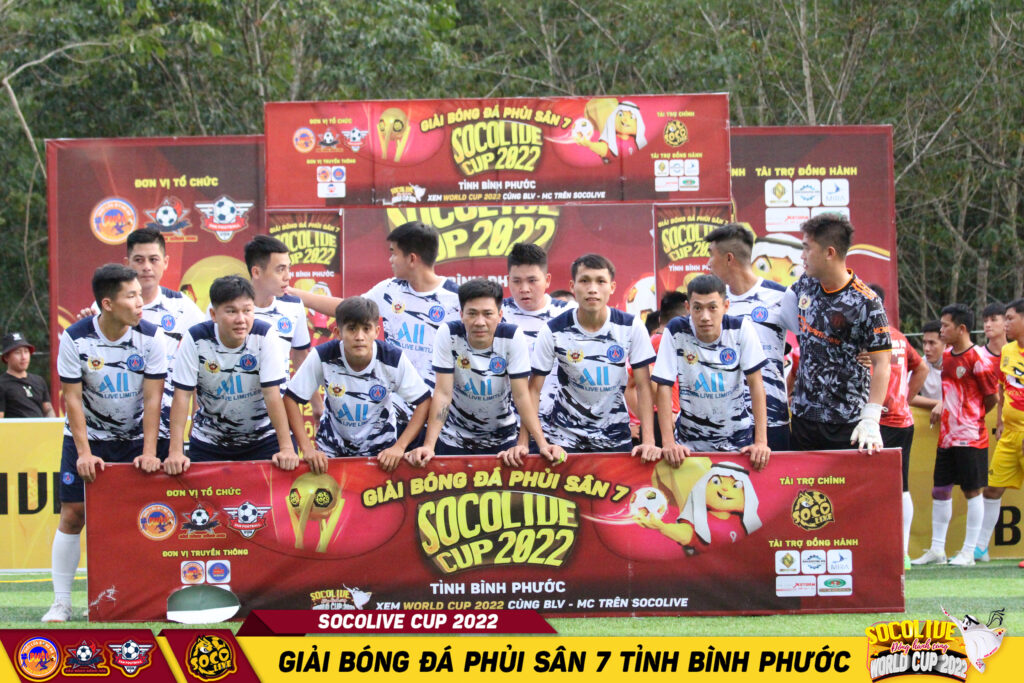 BIDA TOMS FC tại Tứ Kết 3 Giải bóng đá Bình Phước Socolive Cup 2022