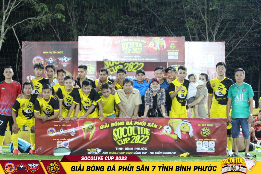 GL GROUP FC tại Tứ Kết 4 Giải bóng đá Bình Phước Socolive Cup 2022