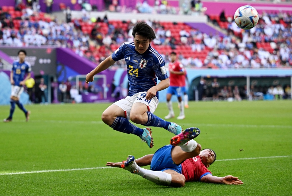 Lối chơi linh hoạt của đội tuyển Nhật