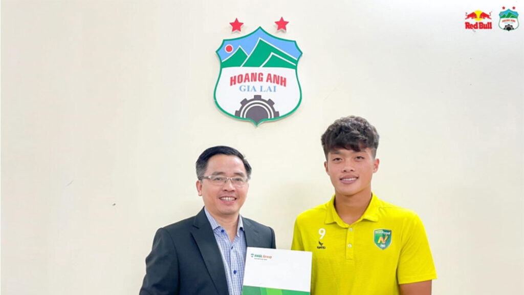 HAGL ký hợp đồng với tiền đạo U20 Việt Nam