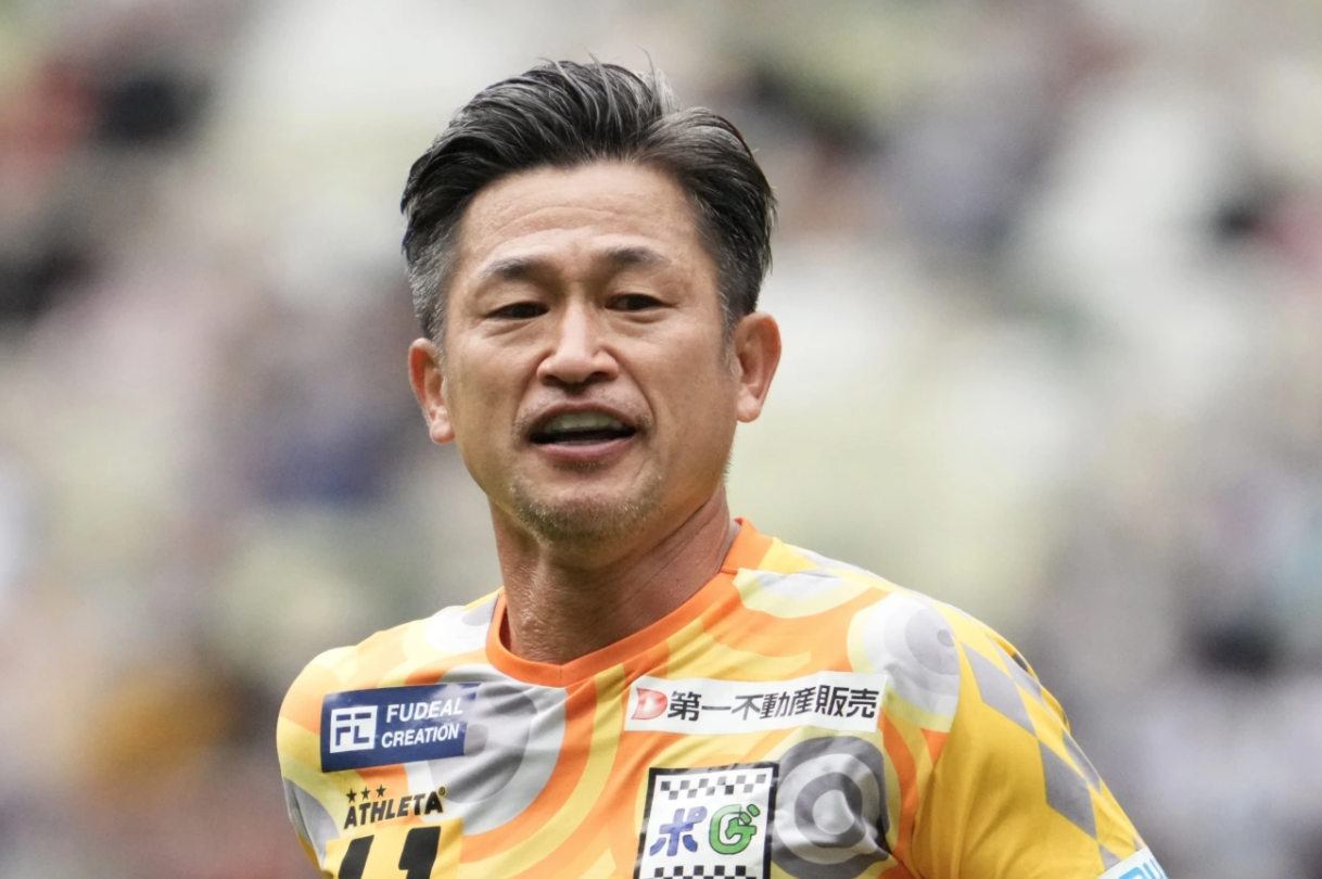 Kazuyoshi Miura cầu thủ lớn tuổi nhất thế giới còn thi đấu