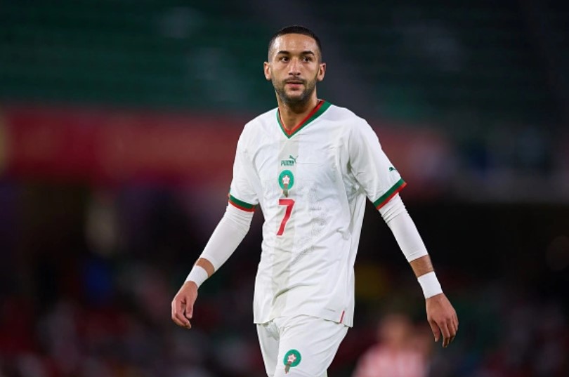 Hakim Ziyech sẽ giúp Maroc giành chiến thắng trước Canada World Cup 2022