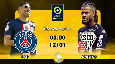 Link Xem Trực Tiếp Paris Saint-Germain vs Angers SCO 03h00 ngày 12/01