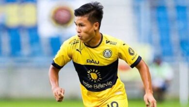 Quang Hải tiếp tục không có cơ hội tại Pau FC
