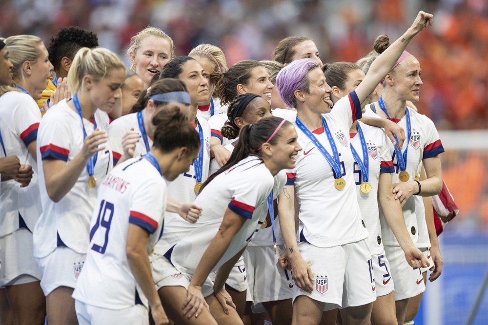 Các cầu thủ Mỹ gây ấn tượng rất tốt tại mùa bóng World Cup nữ
