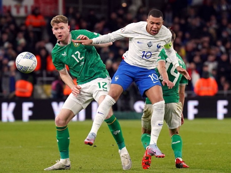 CH Ireland chơi tốt hơn ĐT Pháp ở vòng loại Euro 2024