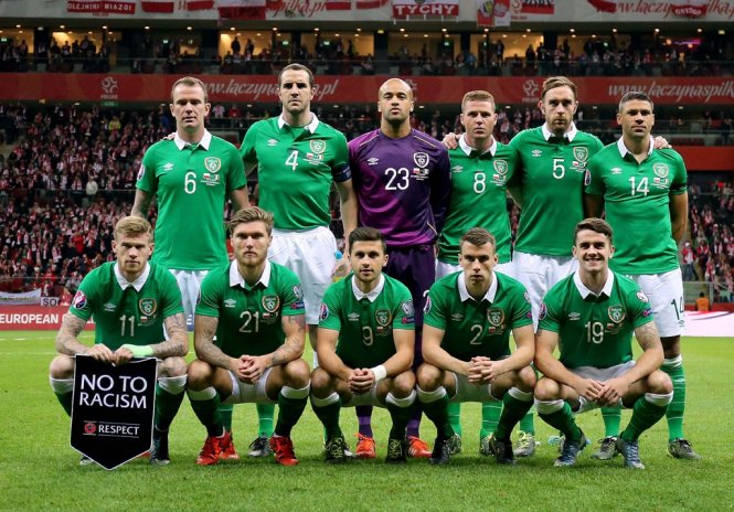 CH Ireland tận dụng tốt lợi thế sân nhà trong trận gặp tuyển Pháp