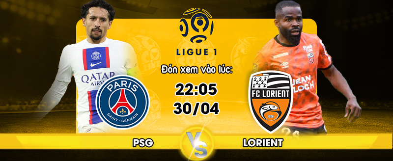 Link xem trực tiếp PSG vs Lorient