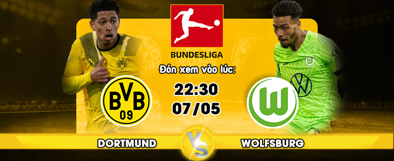 Link xem trực tiếp Borussia Dortmund vs Wolfsburg