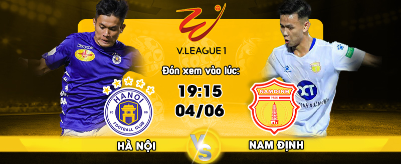 Link xem trực tiếp Hà Nội FC vs Nam Định