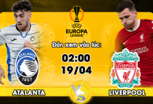 Link xem trực tiếp Atalanta vs Liverpool