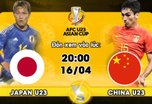 Link xem trực tiếp U23 Nhật bản vs U23 Trung Quốc