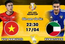 Link xem trực tiếp U23 Việt Nam vs U23 Kuwait